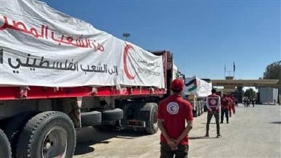 الهلال الأحمر المصري: قافلة 