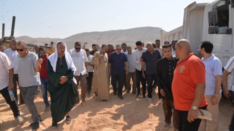 محافظ أسيوط يتفقد