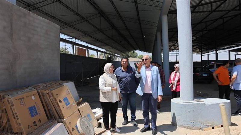 محافظ المنيا يتفقد