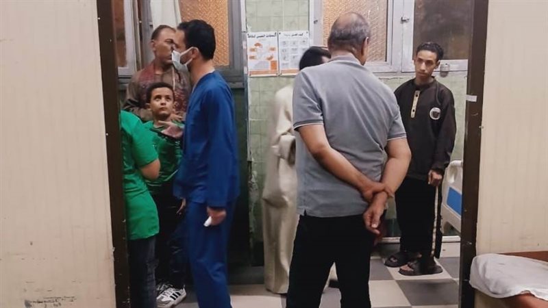 المصابين بالمستشفى