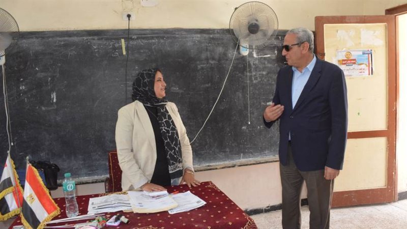 محافظ الغربية خلال