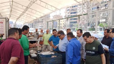 محافظ الدقهلية يتفقد سوق اليوم الواحد بالمنصورة 