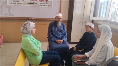 أصوات ذهبية  تقرأ في فعاليات اليوم العالمي للسرد القرآني بالمعاهد الأزهرية بالمنيا.. صور 