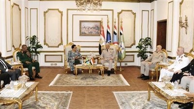 القائد العام للقوات المسلحة يلتقي وزير الدفاع والخدمة الوطنية التنزانية 