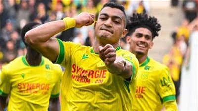 مصطفى محمد يسجل ويقود نانت للفوز على أوكسير بهدف نظيف في الدوري الفرنسي