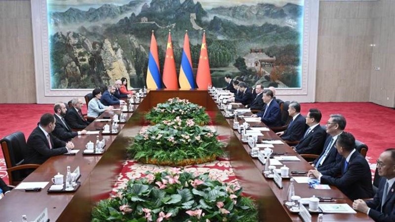 الصين وأرمينيا