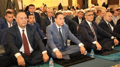 محافظ الجيزة يشهد احتفالية الأوقاف بذكرى المولد النبوي الشريف
