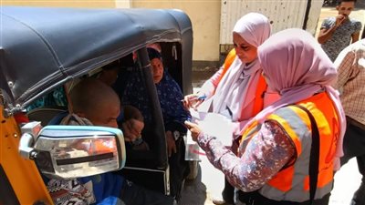 الكشف الطبي على ٢٠٠ مواطن ضمن قافلة صحية بعزبة الربايعة بقرية أبوسلطان