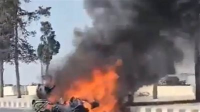 جيش الاحتلال يستهدف سيارة على طريق مطار حلب الدولي