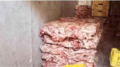 الجيزة تضبط 4.5 طن دواجن وجلود ودهون غير صالحة للاستهلاك الآدمي 