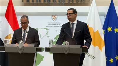  وزيرا خارجيتي مصر وقبرص يثمنان العلاقات المتميزة بين البلدين