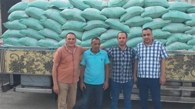 بالصور.. ضبط 9 أطنان دقيق مدعم قبل بيعها فى السوق السوداء بالغربية