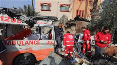 الهلال الأحمر الفلسطيني: قصف برج مشتهى سيؤدي إلى خسائر بشرية ومادية كبيرة