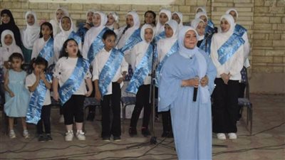 إنشاد دينى ومدائح نبويه في احتفال ثقافة المنيا بذكرى المولد النبوي