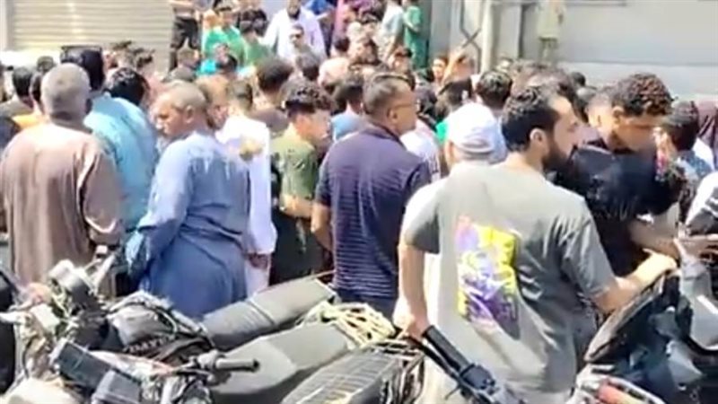 جانب من الجنازة