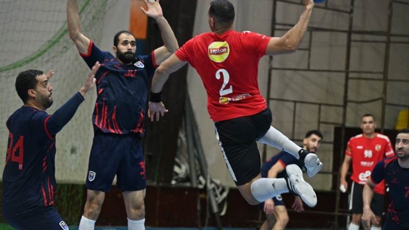 رجال يد الأهلى ضد