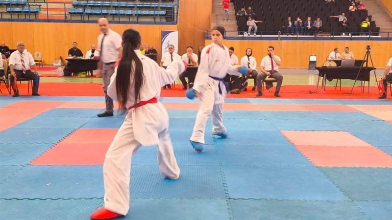 تجارب ناشئي الكاراتيه..