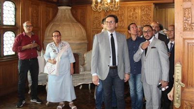 وزير الثقافة يتفقد 