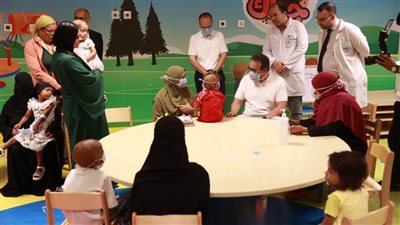 وزير الصحة ومحافظ الأقصر يتفقدان مستشفى شفاء الأورمان