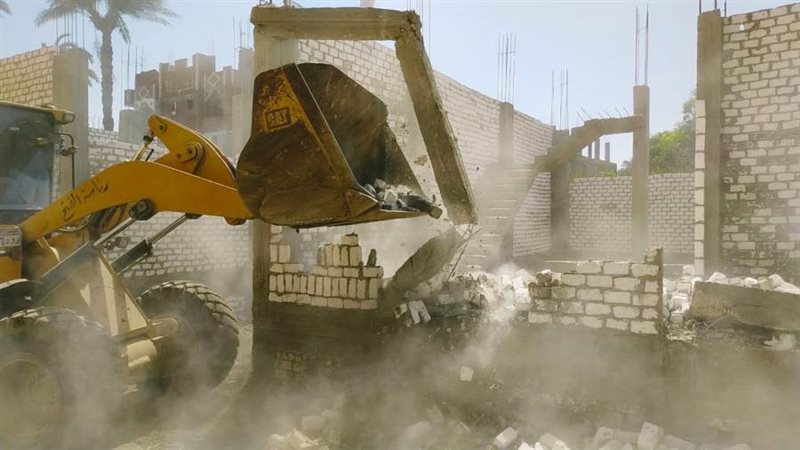 جانب من حملة الإزالات