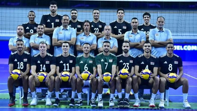 منتخب رجال الطائرة..