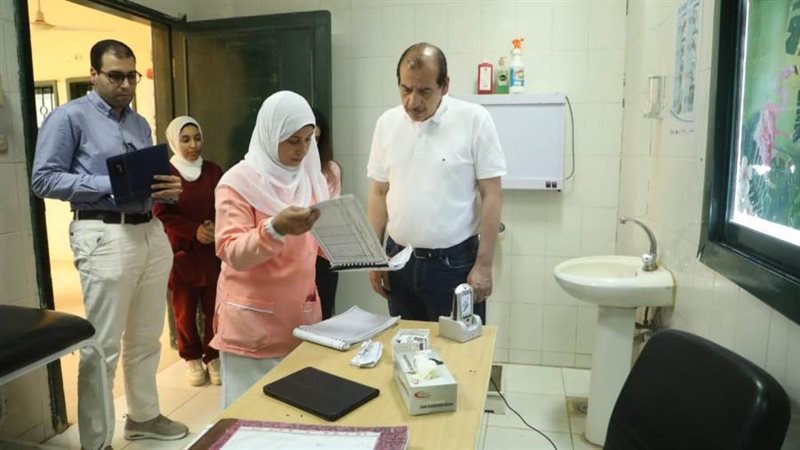 عمرو قنديل يتفقد