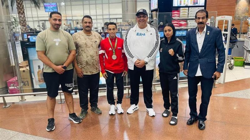 عودة باقي أفراد بعثة