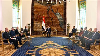 الرئيس السيسي يستقبل رئيسة الحكومة التونسية بقصر الاتحادية 