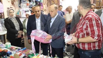 تخفيضات 50% على المستلزمات المدرسية بمعارض «أهلًا مدارس» بكفر الشيخ 