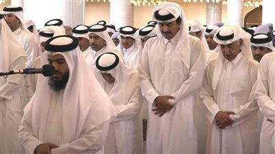 بمشاركة امير قطر - تشييع جثامين شهداء القصف الاسرائيلي على الدوحة