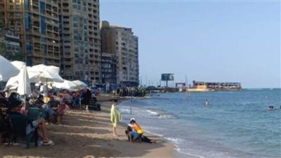 مصايف الإسكندرية: تباين ألوان الرايات بشواطئ المحافظة وسط نسب إشغال منخفضة