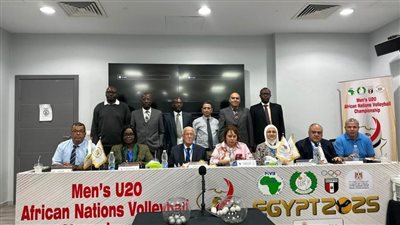 مصر على رأس المجموعة الأولى لبطولة إفريقيا لشباب الكرة الطائرة تحت 20 عامًا 