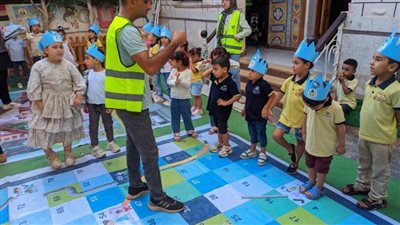 بالصور.. محافظ الغربية يتابع فعاليات برامج التوعية المائية للأطفال