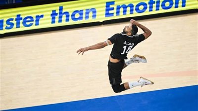 أحمد سعيد يتصدر قائمة مسجلي النقاط في مباراة مصر وإيران في مونديال الطائرة