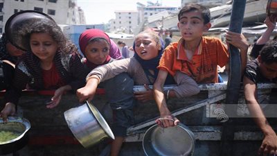 ارتفاع عدد الشهداء نتيجة التجويع في قطاع غزة إلى 428 بينهم 146 طفلا