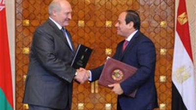 السيسي: نمو الاقتصاد المصرى بمعدل 4% يعد باستثمارات ضخمة مع بيلاروسيا