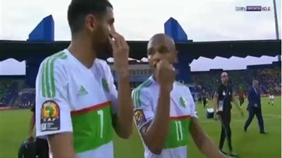 انتهاء الشوط الأول بين الجزائر وتونس بالتعادل السلبي