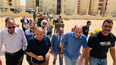 محافظ بورسعيد في مدينة 