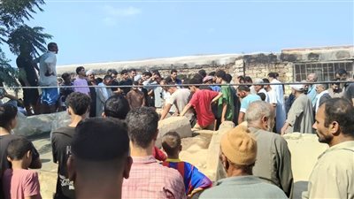 تشييع جنازة ضحية غدر صديقه بالشرقية