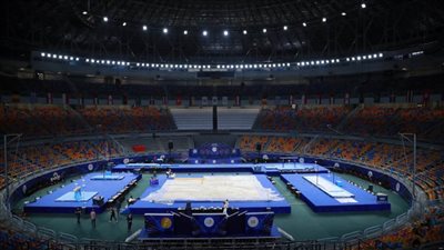 انطلاق بطولة الفراعنة الدولية للجمباز الفني بمشاركة 15 دولة