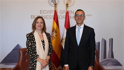 وزير الاستثمار ووزيرة التجارة الإسبانية يبحثان الشراكة الاقتصادية بين البلدين