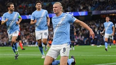 مانشستر سيتي يهزم نابولي في دوري أبطال أوروبا