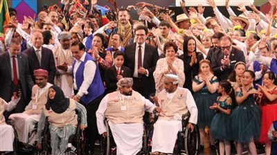   رئيسة الطفولة والأمومة في افتتاح الملتقى الدولي التاسع لفنون ذوي القدرات الخاصة 