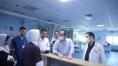  نائب وزير الصحة في جولة ميدانية للمنشآت الطبية بكفر الشيخ