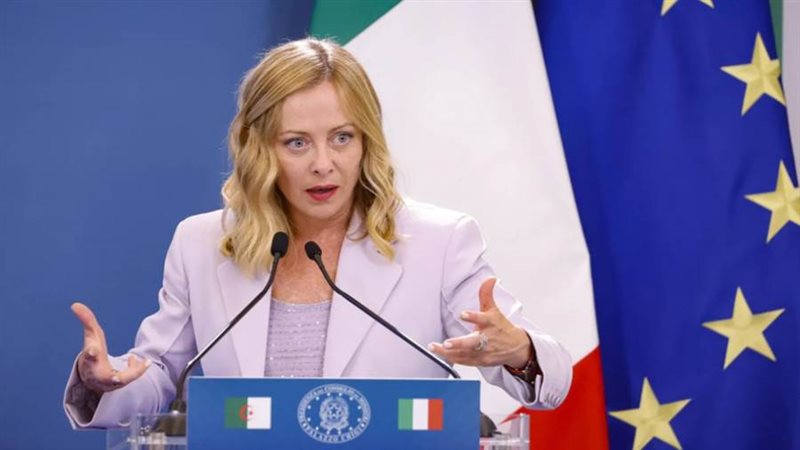رئيسة الوزراء الإيطالية