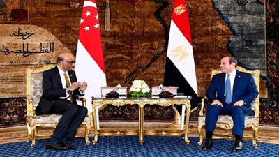 الرئيس السيسي ونظيره السنغافوري يشهدان توقيع عدد من الاتفاقيات ومذكرات التفاهم بمختلف المجالات الحيوية