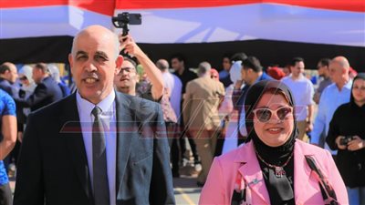 انطلاق العام الدراسي الجديد ومراسم تحية العلم بجامعة كفر الشيخ 