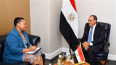 وزير الخارجية يلتقي المديرة التنفيذية للآلية الأفريقية لمراجعة النظراء