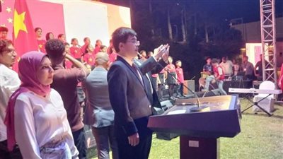 القنصلية الصينية بالإسكندرية تحتفل بالعيد القومي 