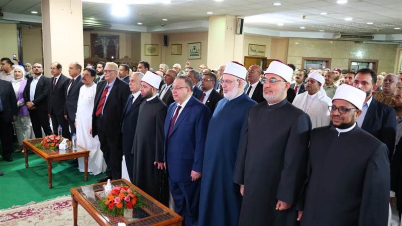 وزير الأوقاف في احتفالية